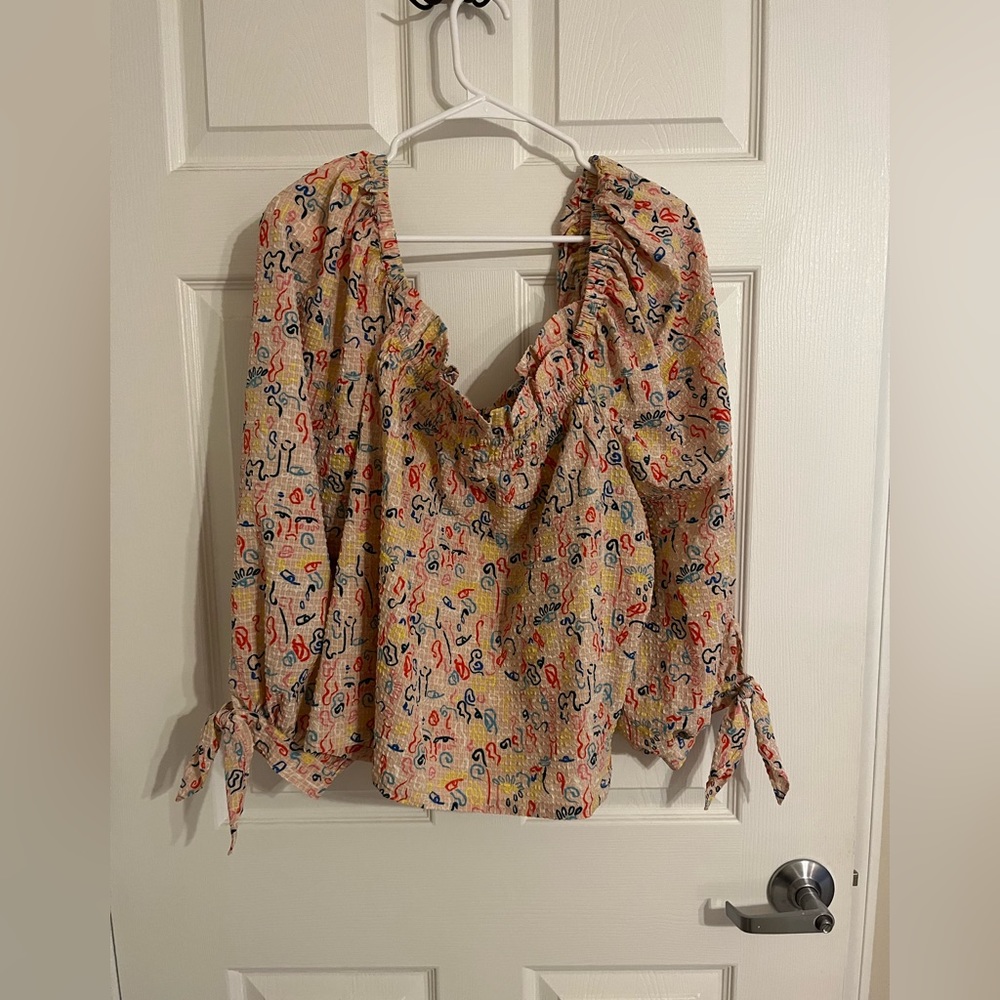 Nordstrom X Christina Martinez Blouse